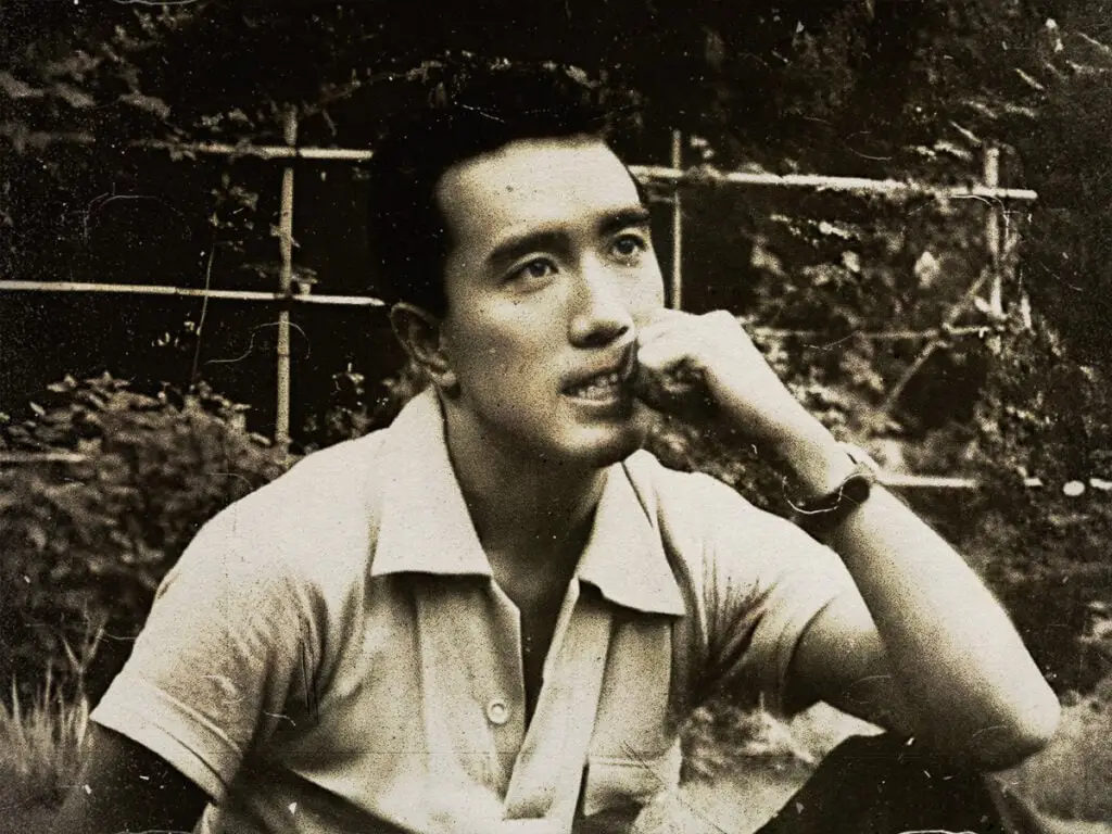 Japanese Author Yukio Mishima - 1956