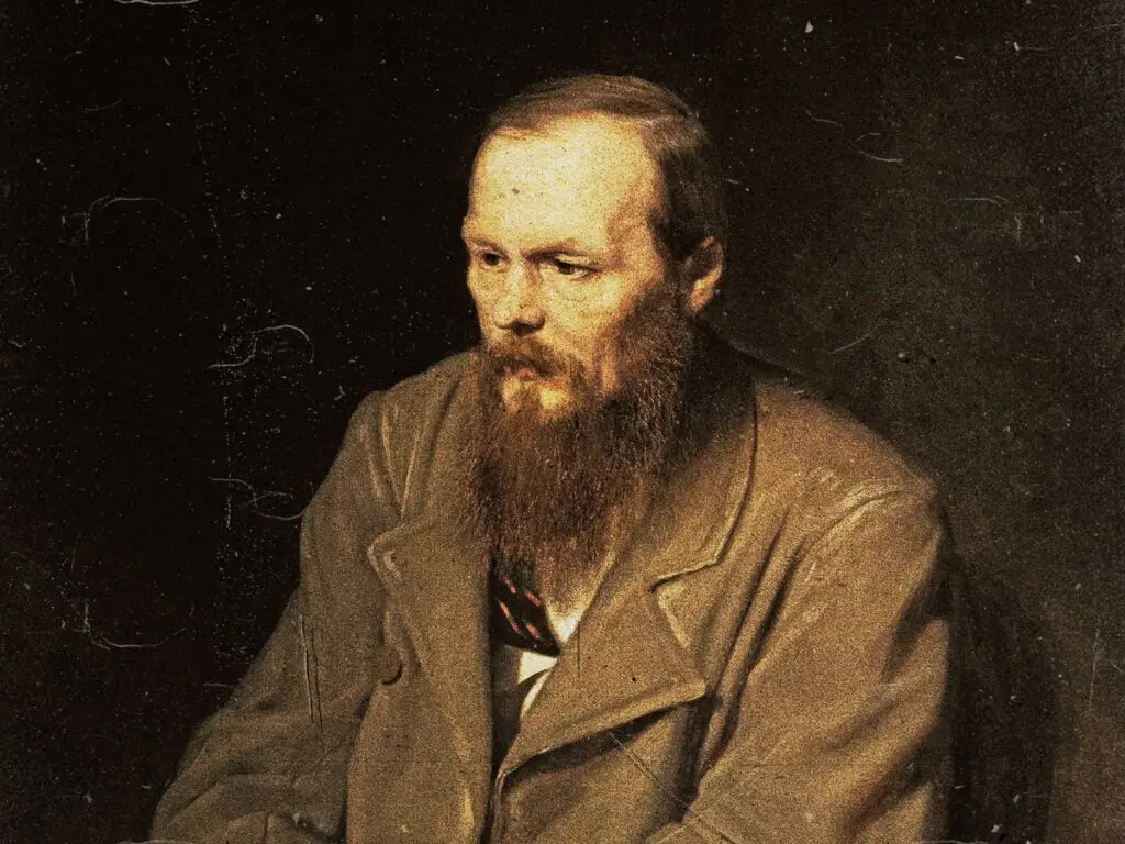 Portrait of author Fedor Dostoyevsky - 1872