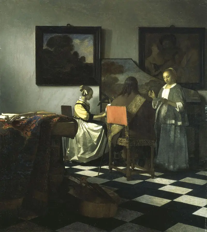 Vermeer The concert
