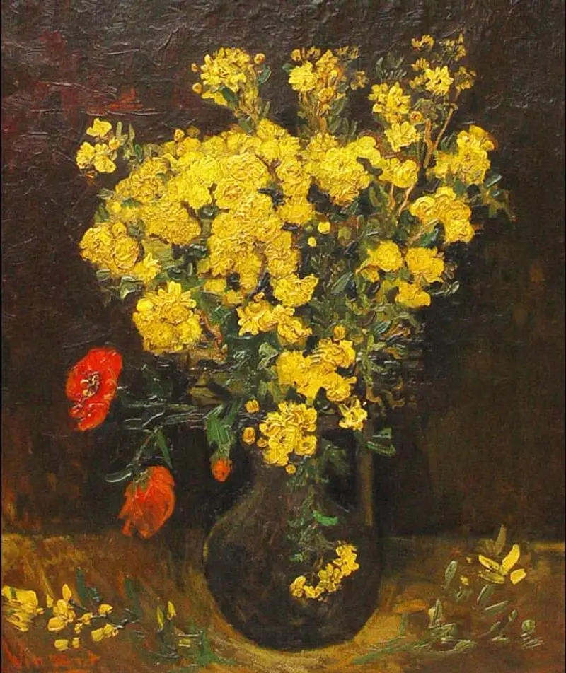 poppy flowers vincent van gogh