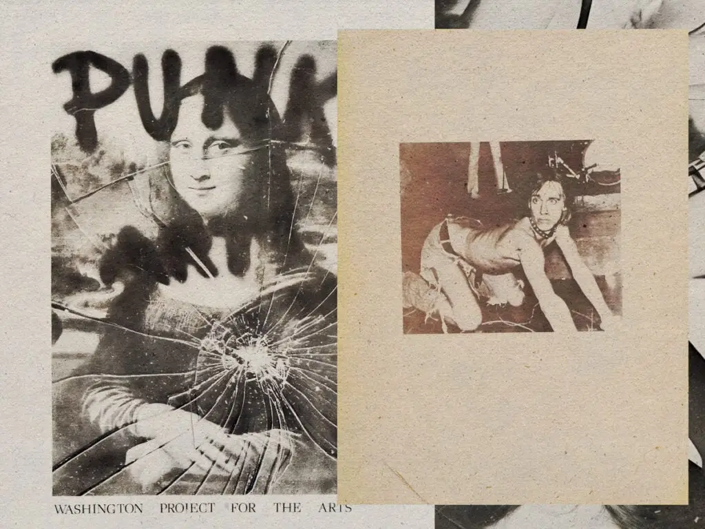 Snapshots from the first ever Punk Art exhibition, 1978 - 2023