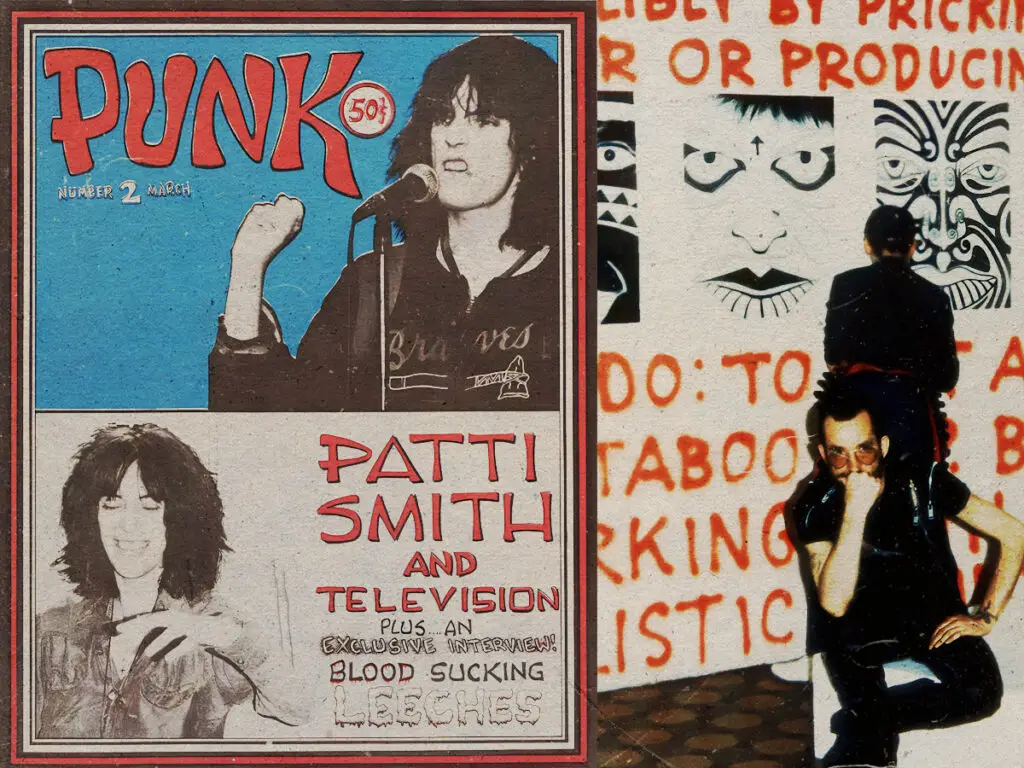 Snapshots from the first ever Punk Art exhibition, 1978 - 2023