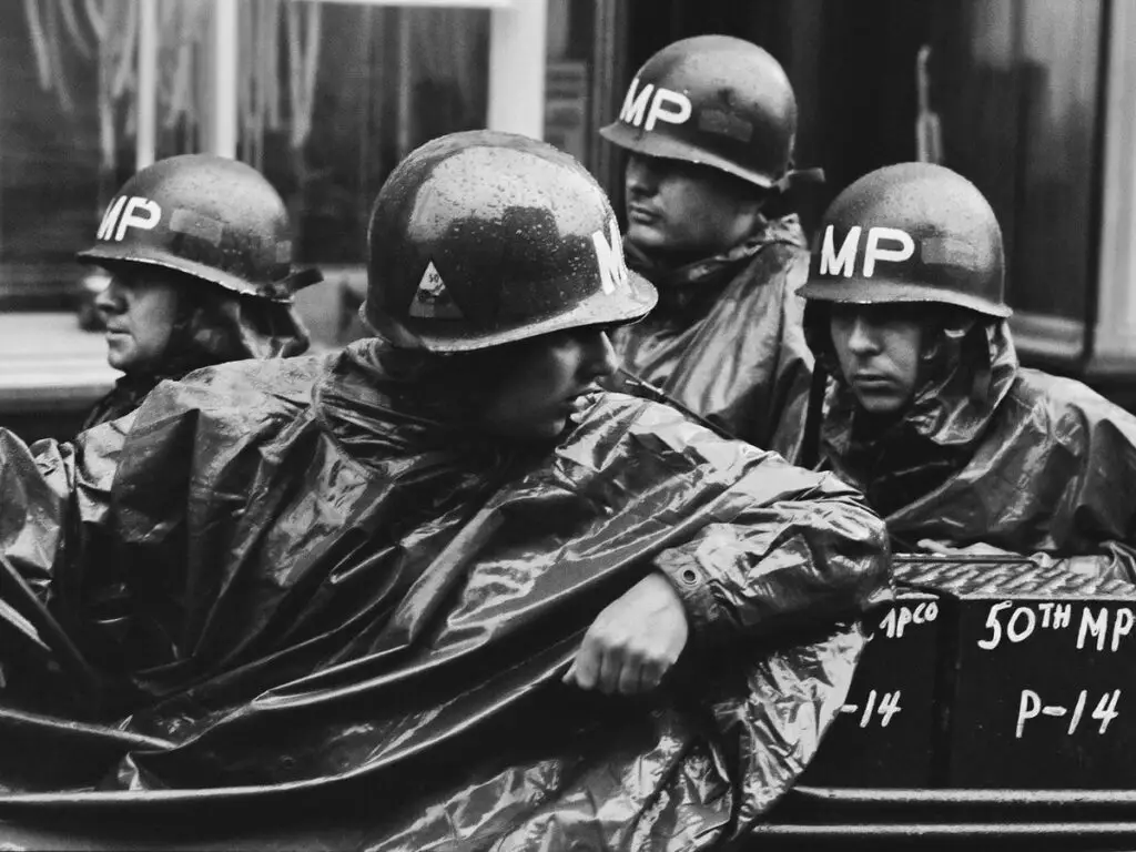 Bud Lee - Far Out Magazine - military police in Newark