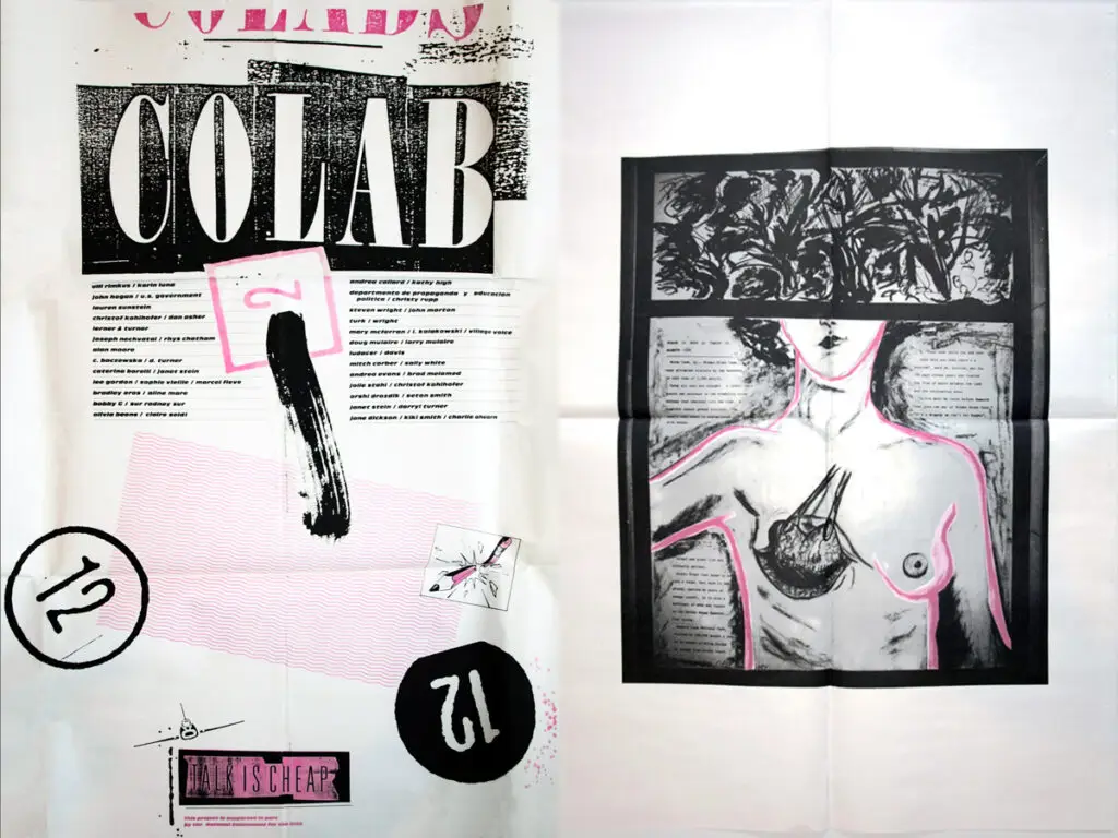 Talk Is Cheap- A New York street poster exhibition from 1984