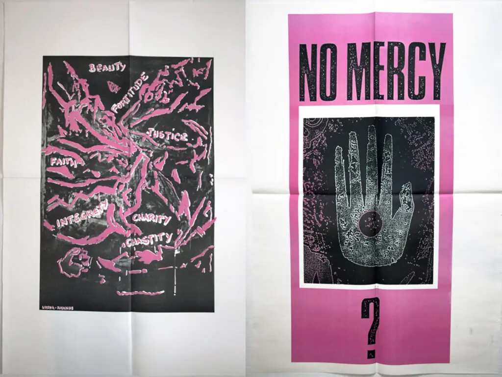 Talk Is Cheap- A New York street poster exhibition from 1984