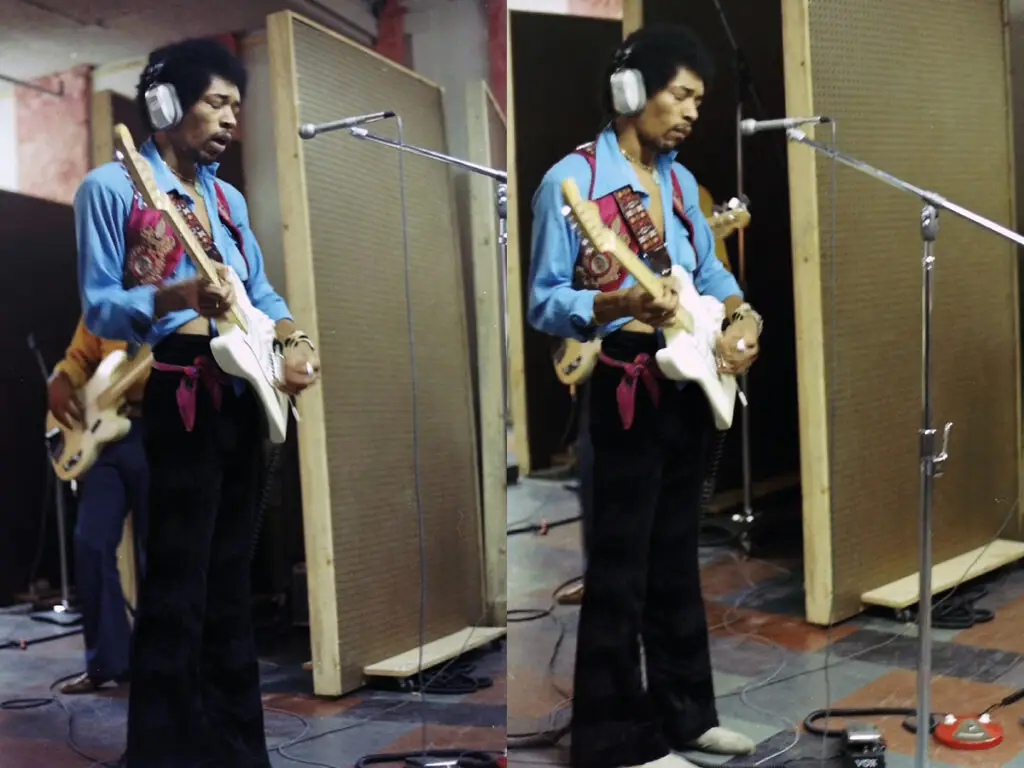 Previously unseen photos of Jimi Hendrix