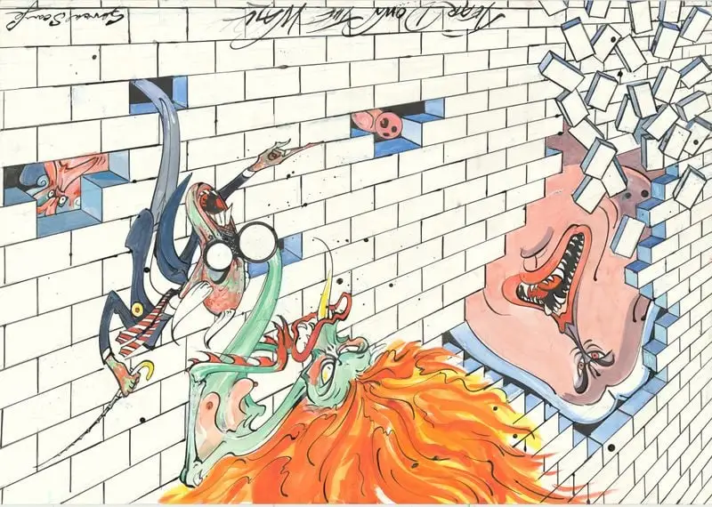 Far Out Meets: Gerald Scarfe, the artist painting Pink Floyd