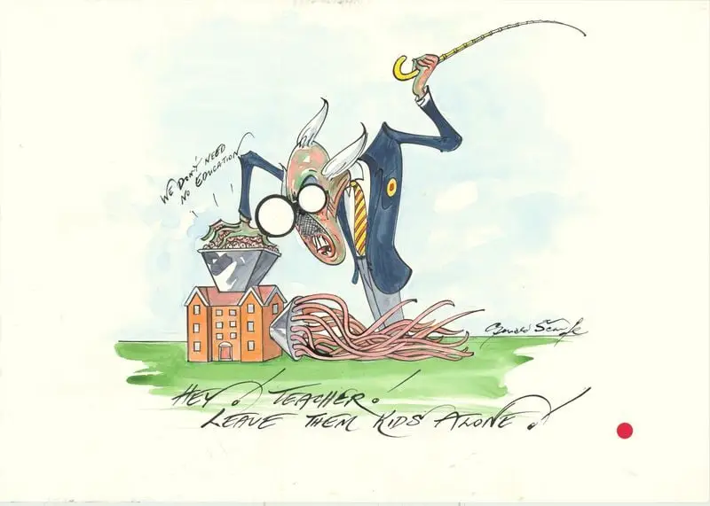 Far Out Meets: Gerald Scarfe, the artist painting Pink Floyd