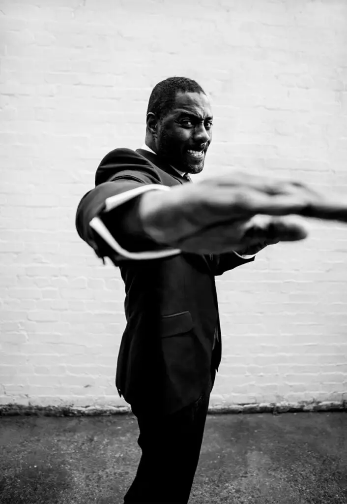 Idris Elba shot by Derrick Santini