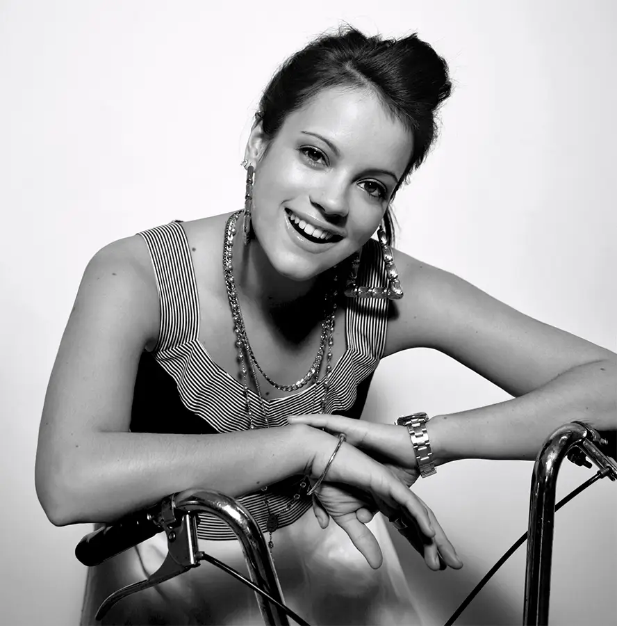 Lily Allen shot by Derrick Santini
