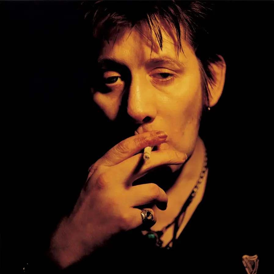 Shane MacGowan shot by Derrick Santini