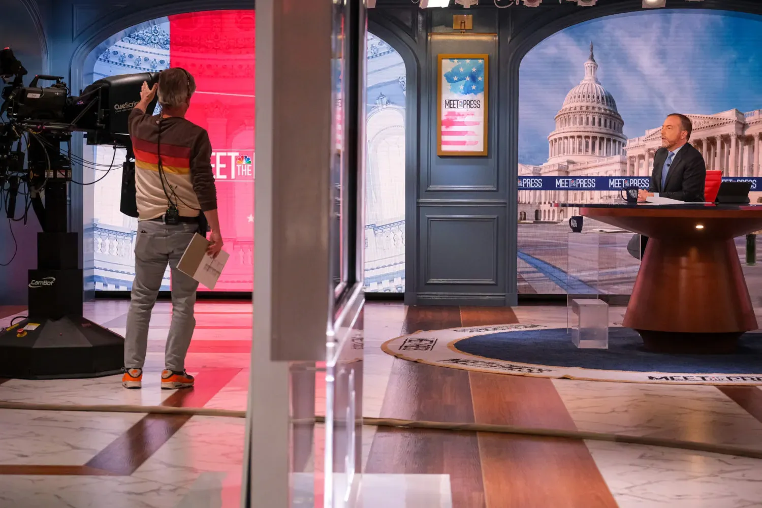 Behind the scenes at NBC’s ‘Meet the Press’