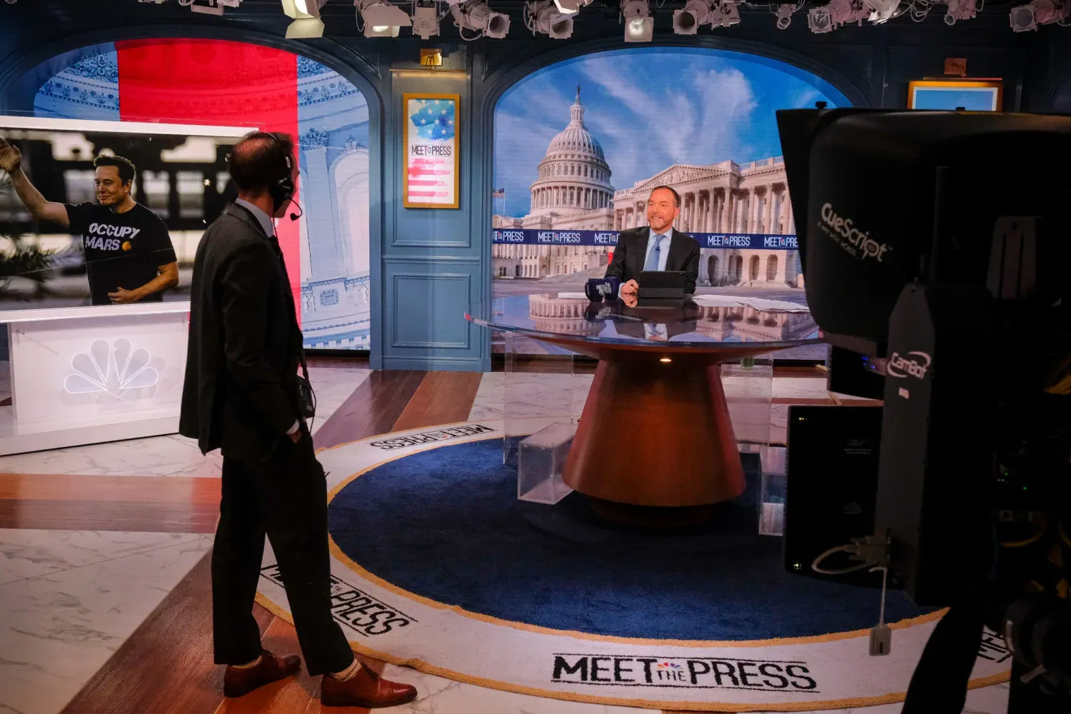 Behind the scenes at NBC’s ‘Meet the Press’