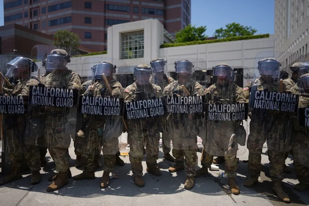 Opinião | Jornalistas foram feridos – e talvez até alvos – enquanto cobriam protestos de imigração em Los Angeles' width='1080' height='720' title=