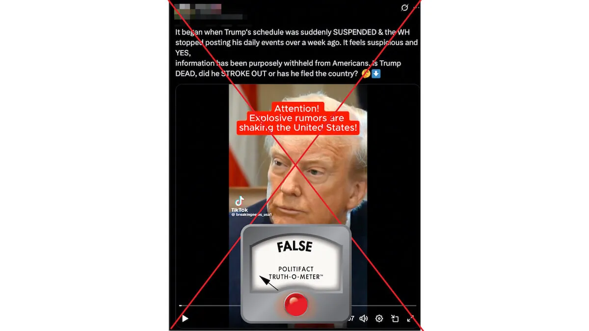 El fin de semana del Día del Trabajo del presidente Donald Trump fue tranquilo pero su agenda no fue “suspendida”' width='1200' height='675' title=