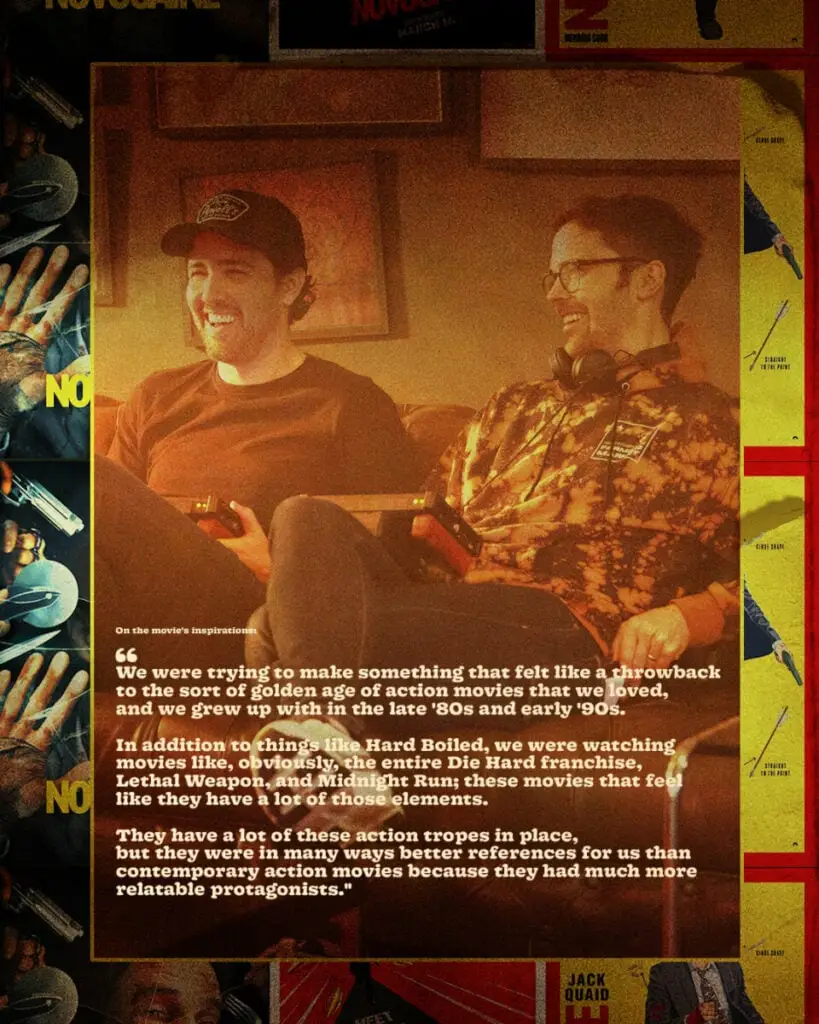 We were trying to make something that felt like a throwback- directors Dan Berk and Robert Olsen on impervious action comedy