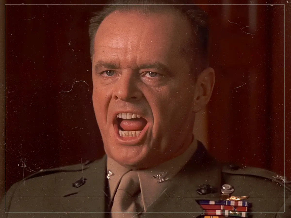 Jack Nicholson - A Few Good Men - Lieutenant Colonel Matthew Markinson - 1992