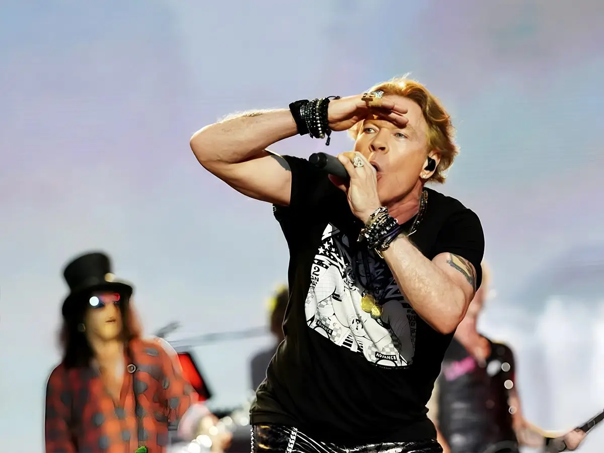 Axl Rose - Guns N Roses - Glastonbury 2023