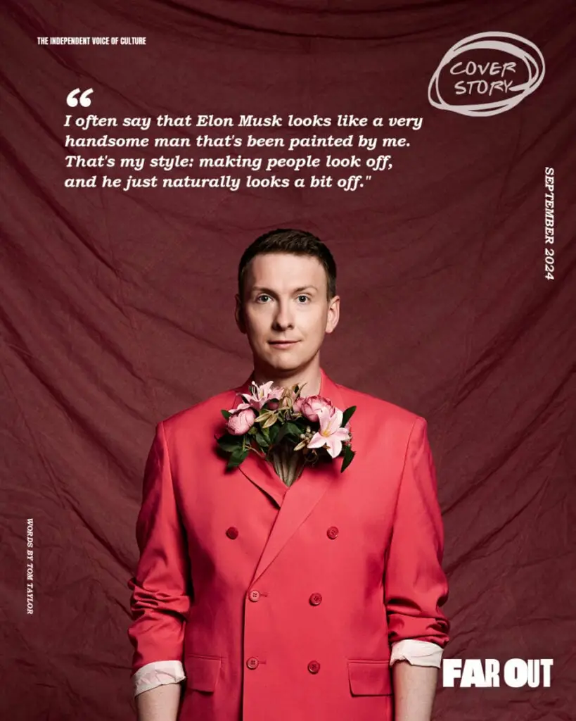 Joe Lycett is an absolute Art Hole- talking about the importance of culture with Britain’s most important comic - 2024 - Cover Story - Interview - Far Out Magazine