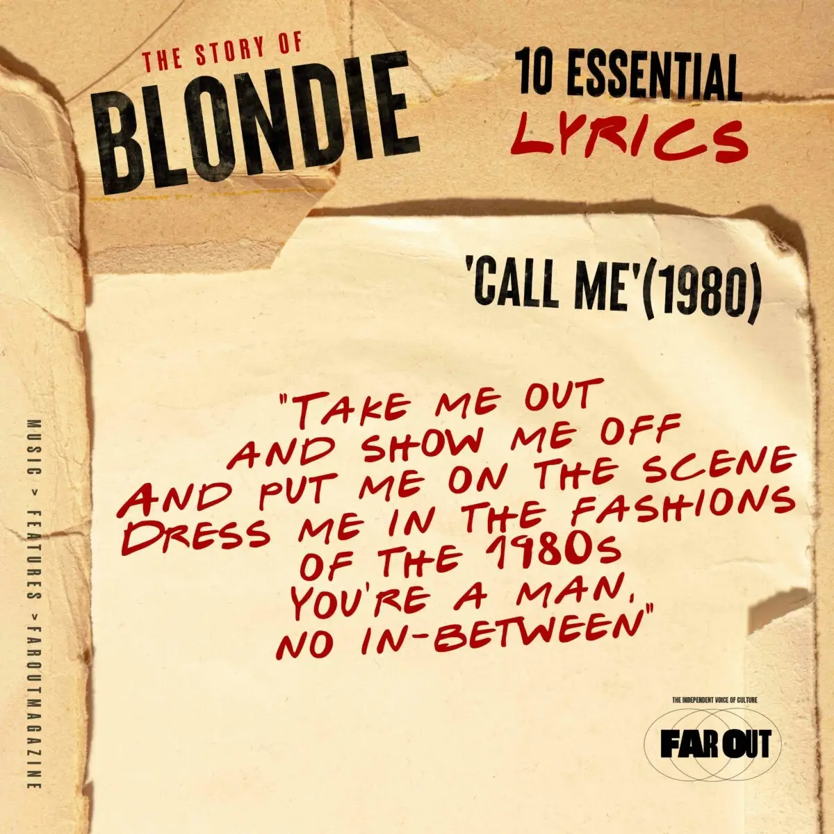 The story of Blondie in 10 essential lyrics