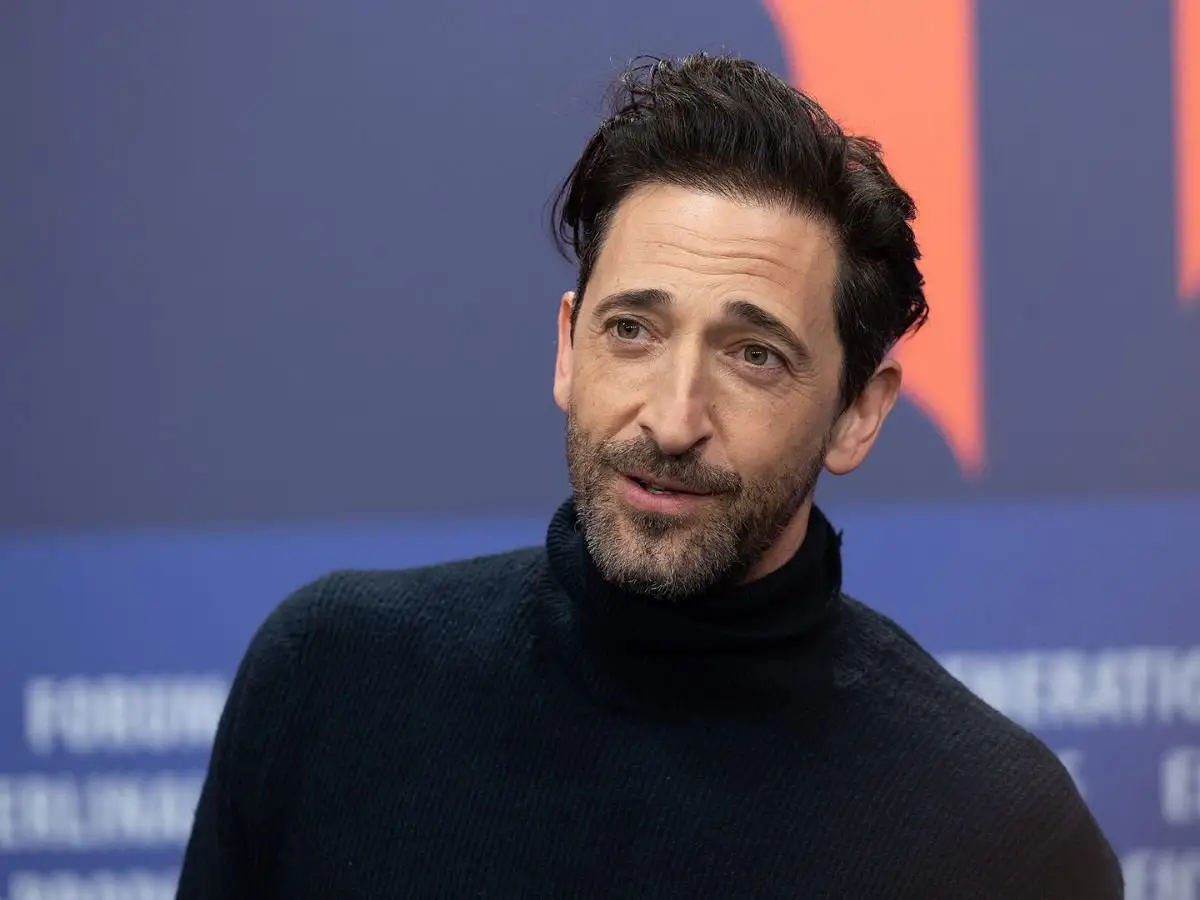 Actor Adrien Brody at the Berlin Film Festival 2023