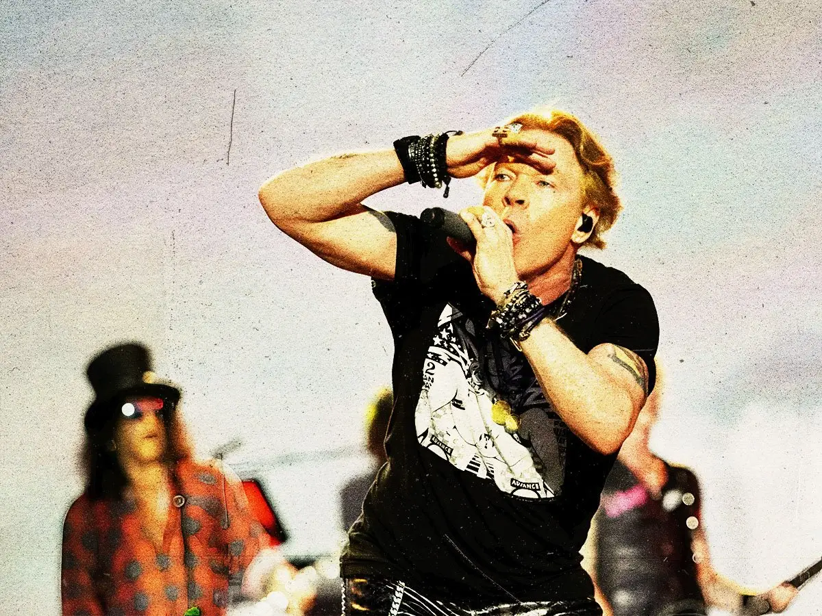 Axl Rose - Guns N Roses - Glastonbury 2023