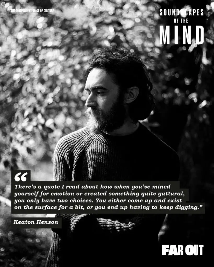 Soundscapes of the Mind- Musicians on mental health, creativity and the albums ending stigmas - Far Out Magazine- Keaton Henson Quote