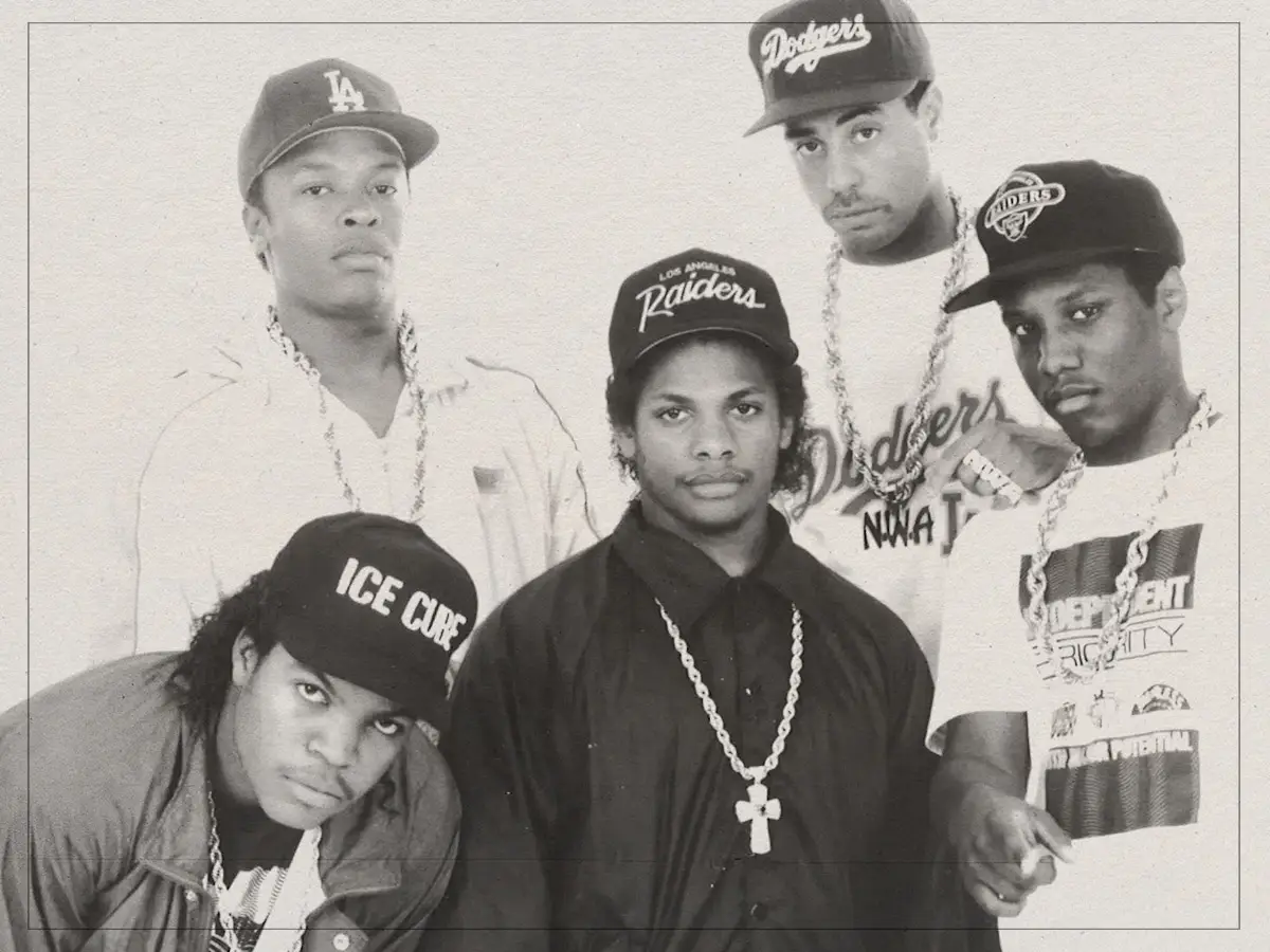 NWA - Rap Group - Dr Dre - 1980s