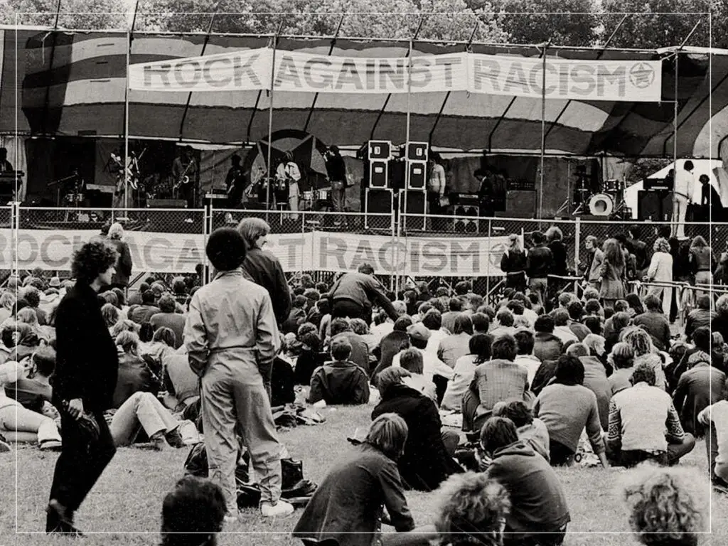 Rock Against Racism Festival in the Netherlands