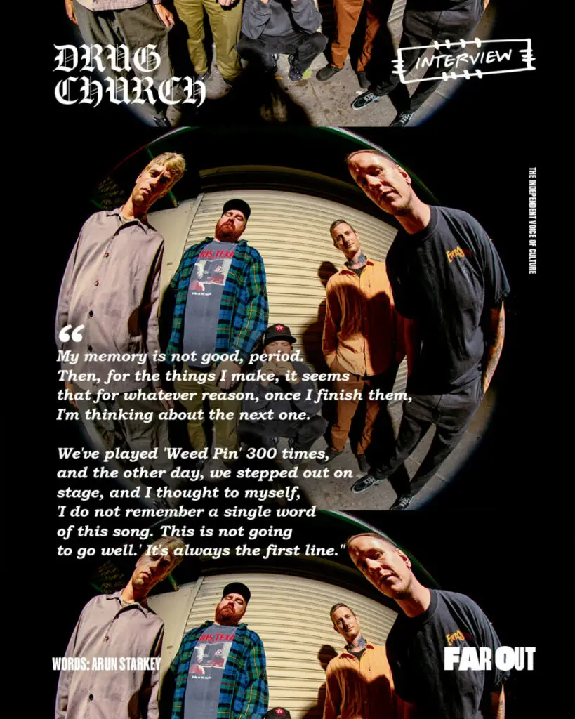 Patrick Kindlon on Drug Church, his vocal abilities and Biff Wiff- _I