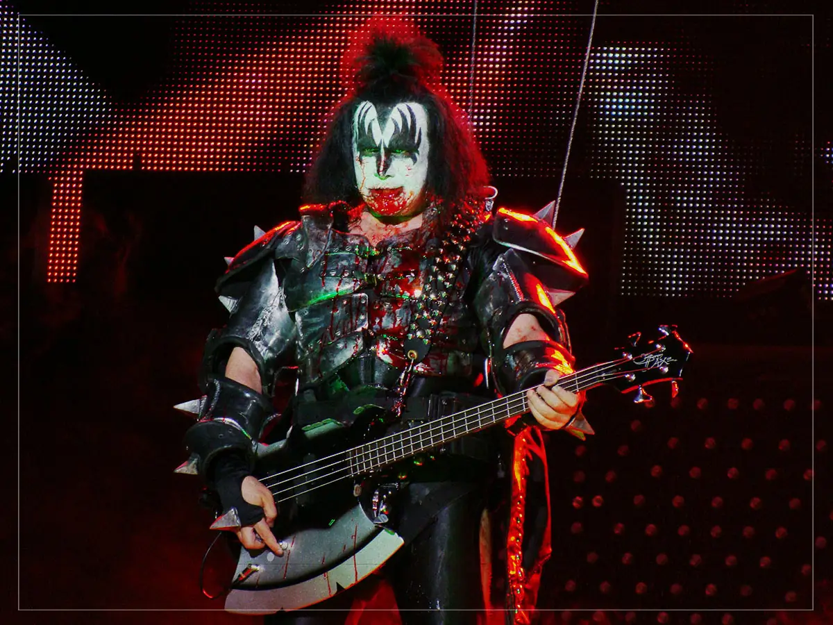 Gene Simmons - Kiss - Blood - Bass Player - 2018