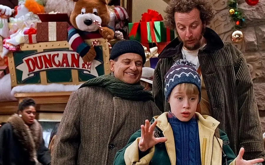 Macaulay Culkin , Joe Pesci and Daniel Stern