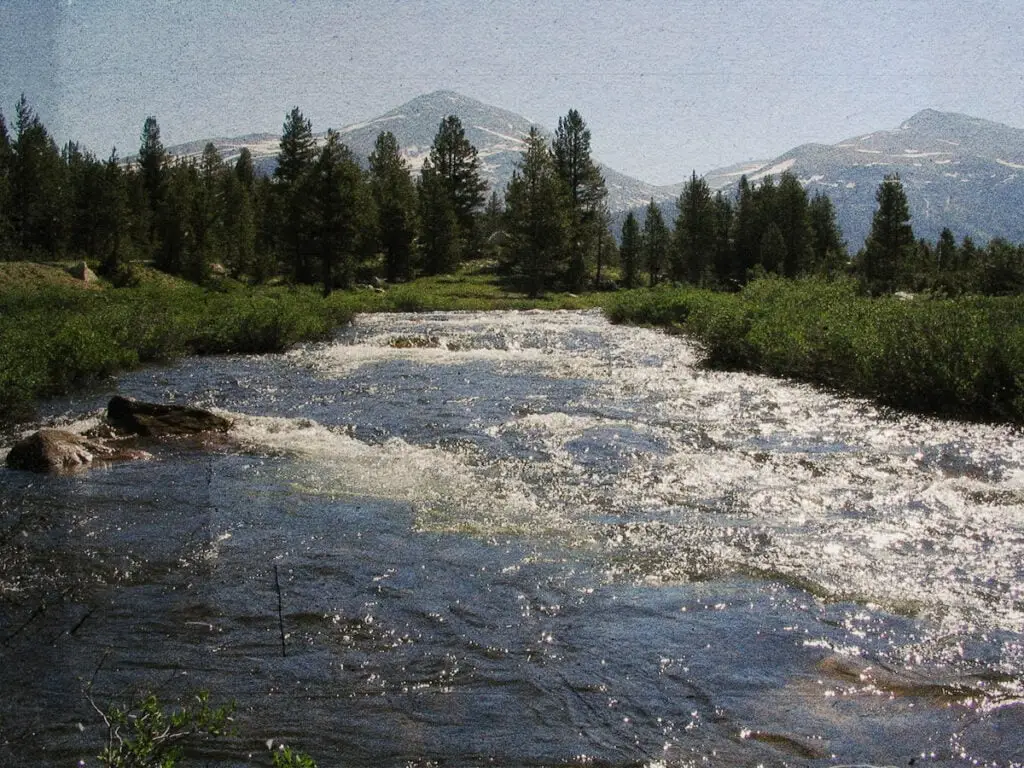 Tuolumne River Rapids, Yosemite National Park, California, USA - The Temple of Doom