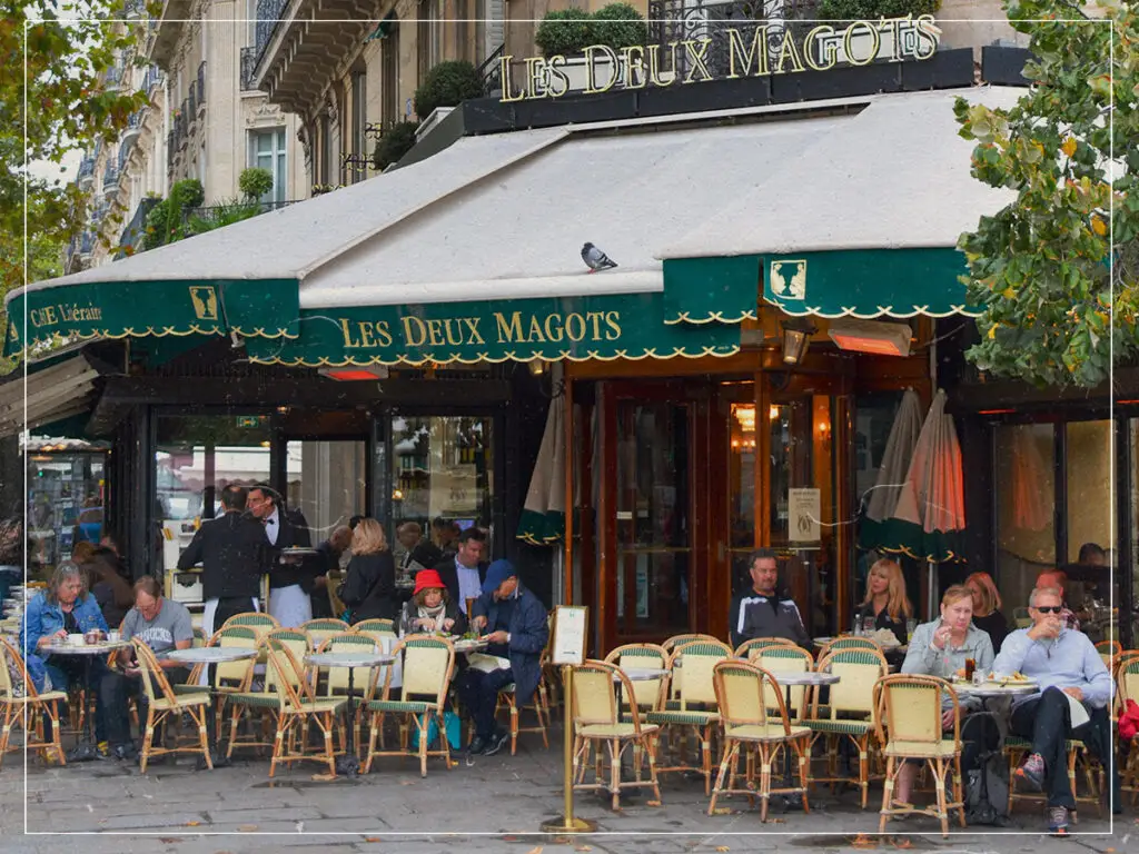 Les Deux Magots - 6 Pl. Saint-Germain des Prés, 75006 Paris - Resturant - Bar - Cafe