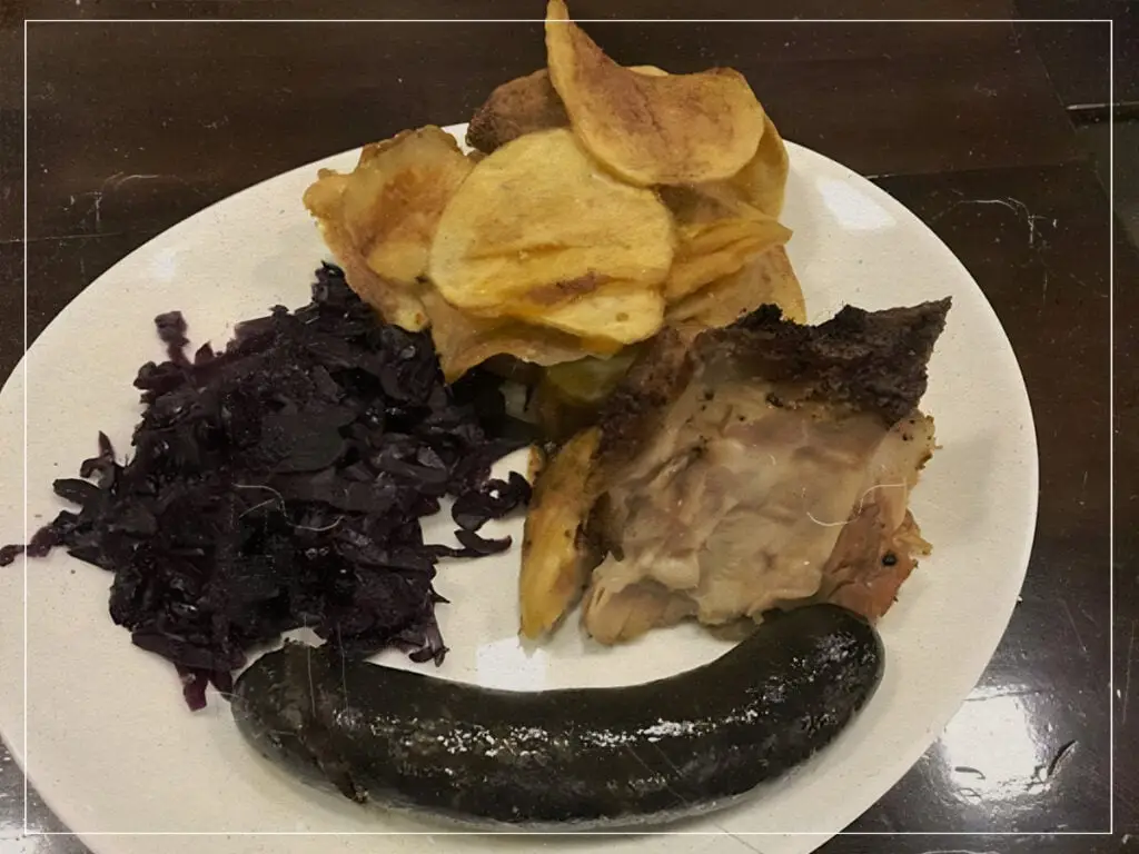 Blood sausage, Budapest (Hungary)