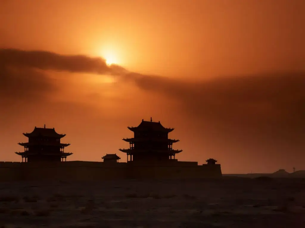 Bent Rej - Places and Skies - Far Out Magazine - Jiayuguan Fort - China