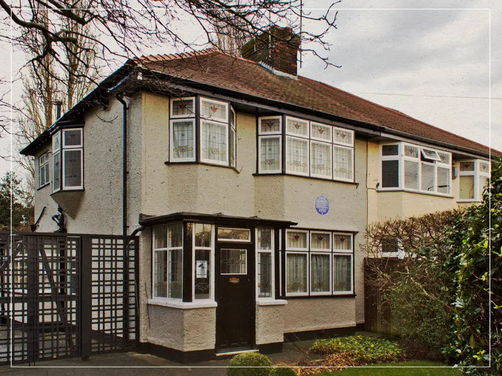 John Lennon’s childhood home - Mendips, 251 Menlove Avenue