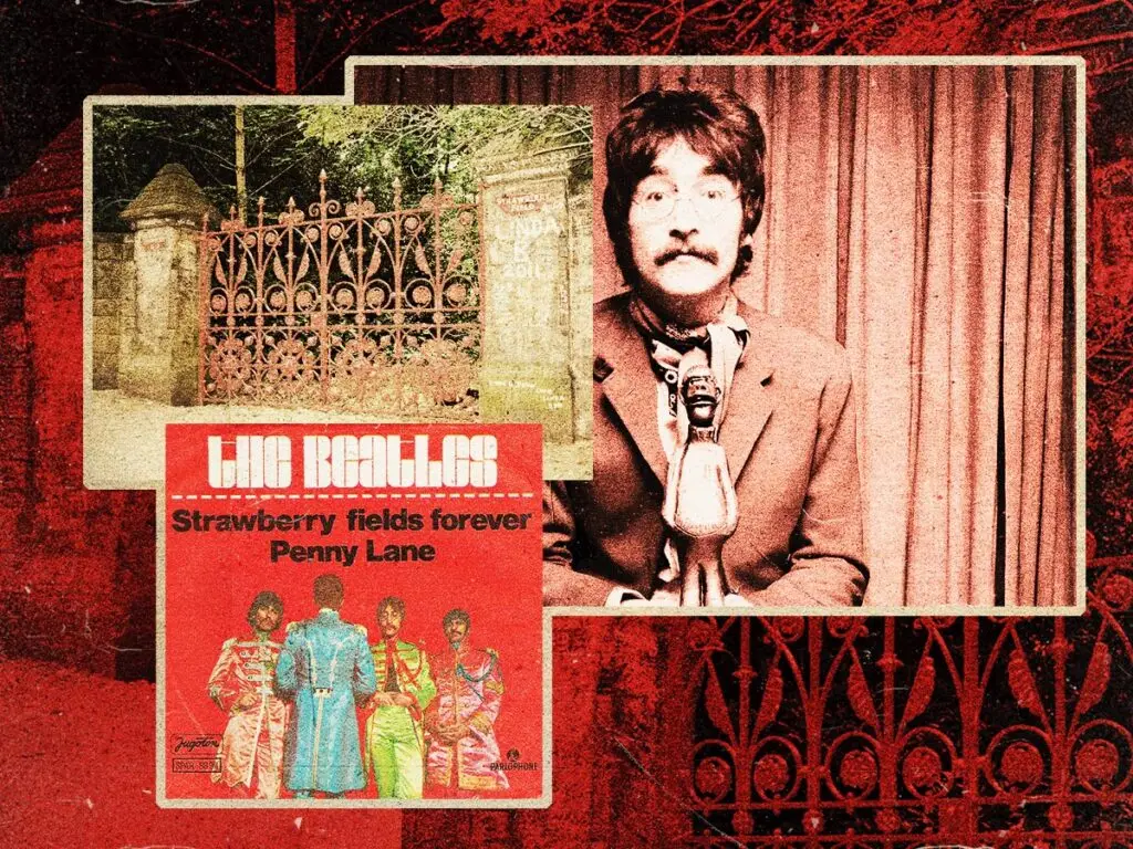 When thieves stole the gates from John Lennon