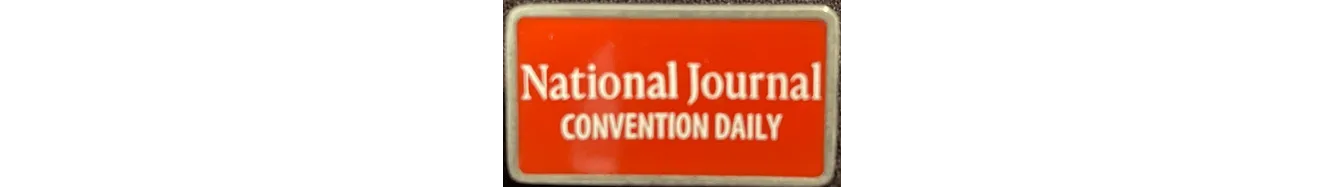 Uma breve história da mídia por meio de distintivos de convenções políticas' width='1344' height='187' title=