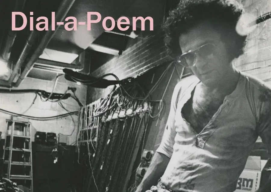 El icónico proyecto Dial-a-poem del artista John Giorno llega al Reino Unido