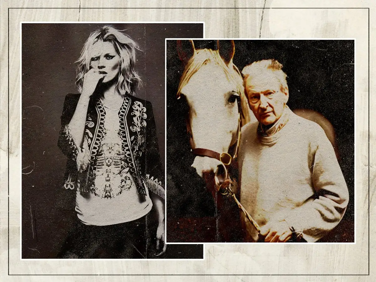 A tatuagem de Kate Moss e Lucian Freud de 1 milhão de libras