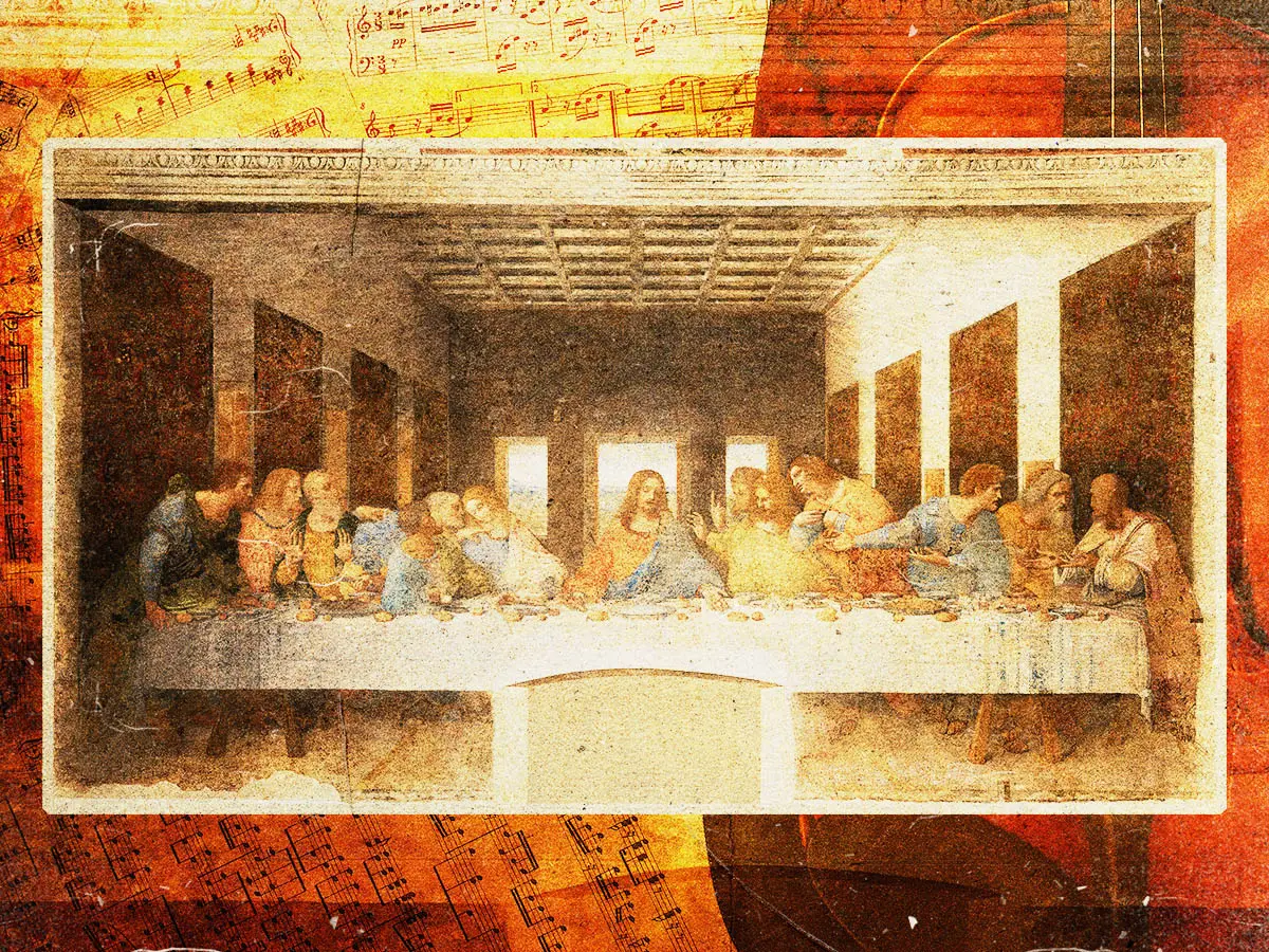 Algo sobre el pan: la canción codificada en The Last Supper de Leonardo da Vinci