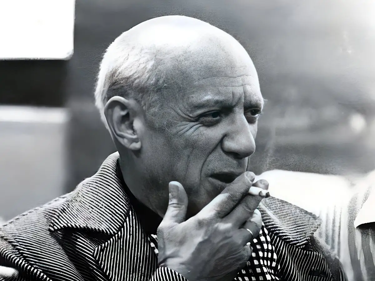 A família italiana descobre a pintura autêntica de Pablo Picasso