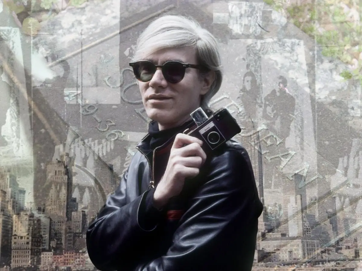 Retratos de Andy Warhol para venda no eBay