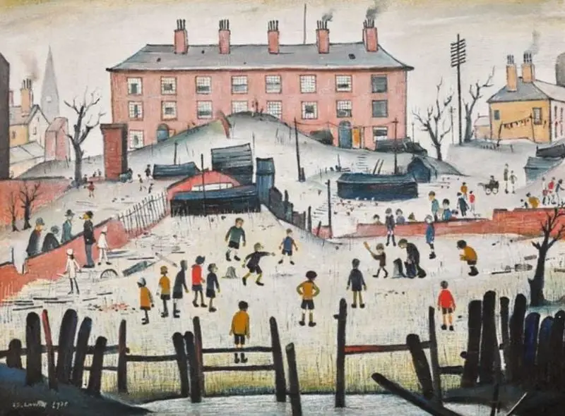 A cor do festival de críquete LS Lowry é vendida por 1 milhão de libras