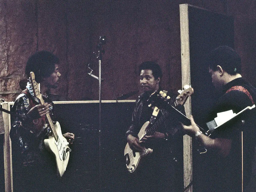 Jimi Hendrix Anteriormente, fotografias invisíveis