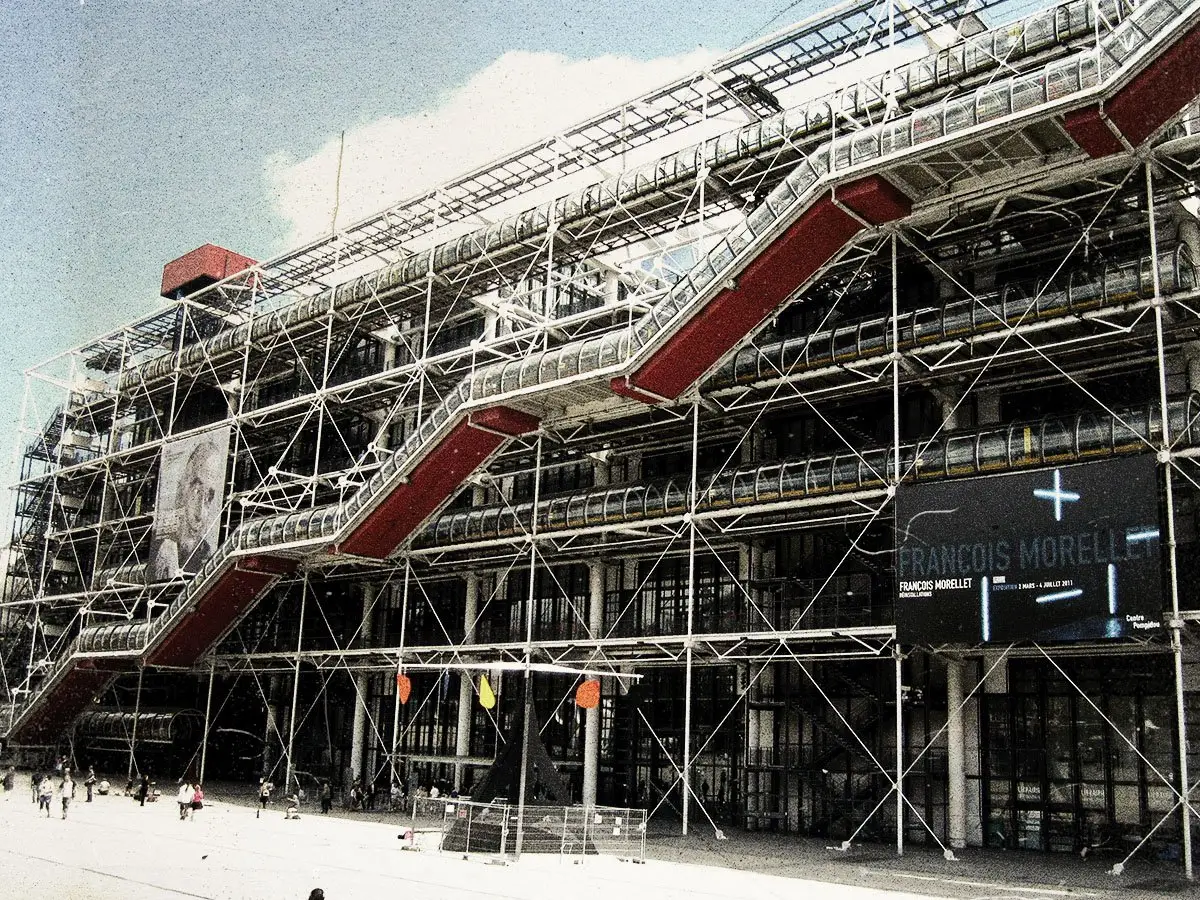 O Pompidou Center em Paris fechar por cinco anos