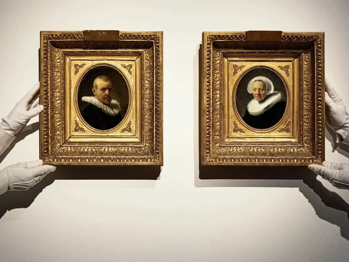 Os retratos de Rembrandt são vendidos por Christie depois de ficar escondido por quase 200 anos