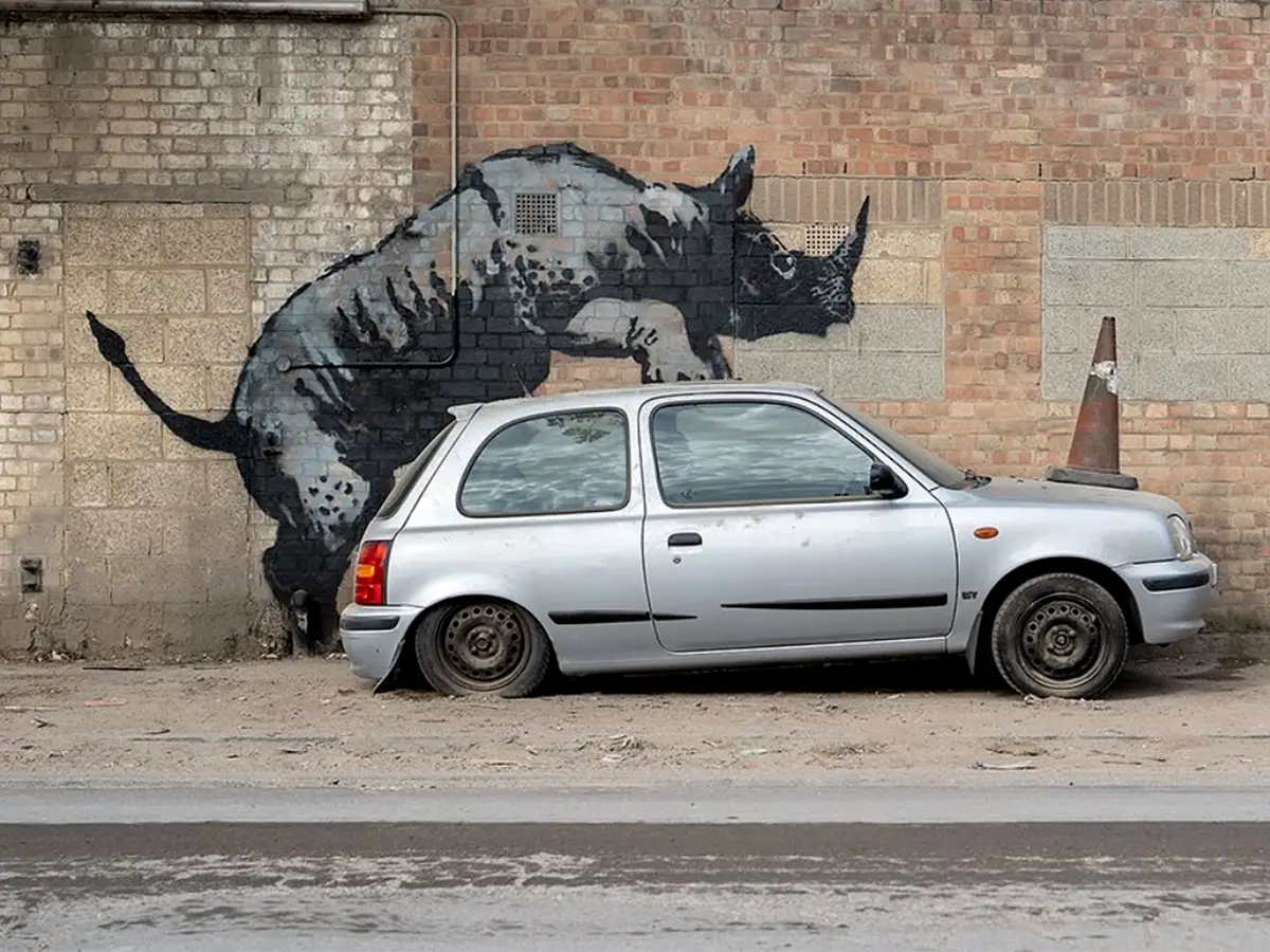 Banksy apresenta a última parte da exposição do zoológico de Londres