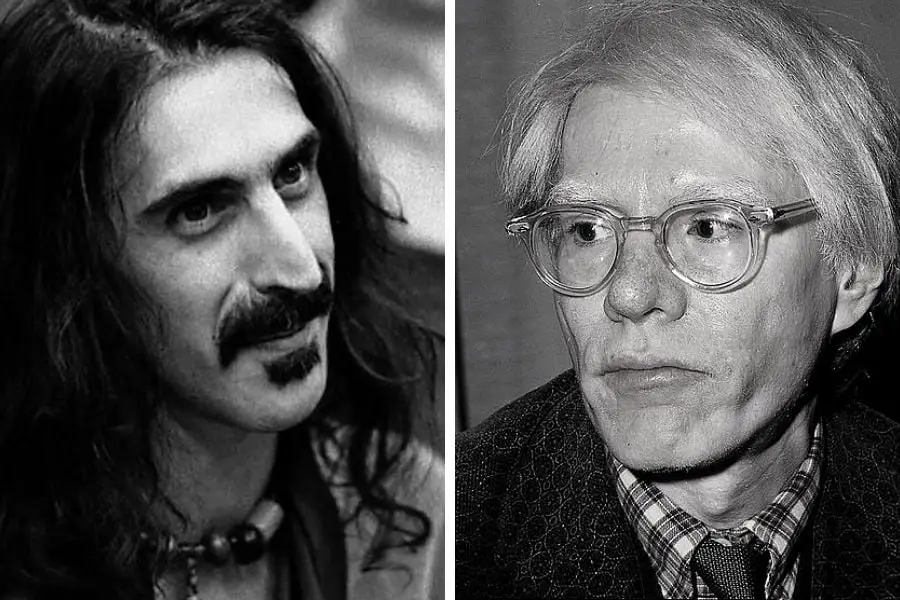 Dê uma olhada na entrevista incrivelmente desconfortável entre Andy Warhol e Frank Zappa